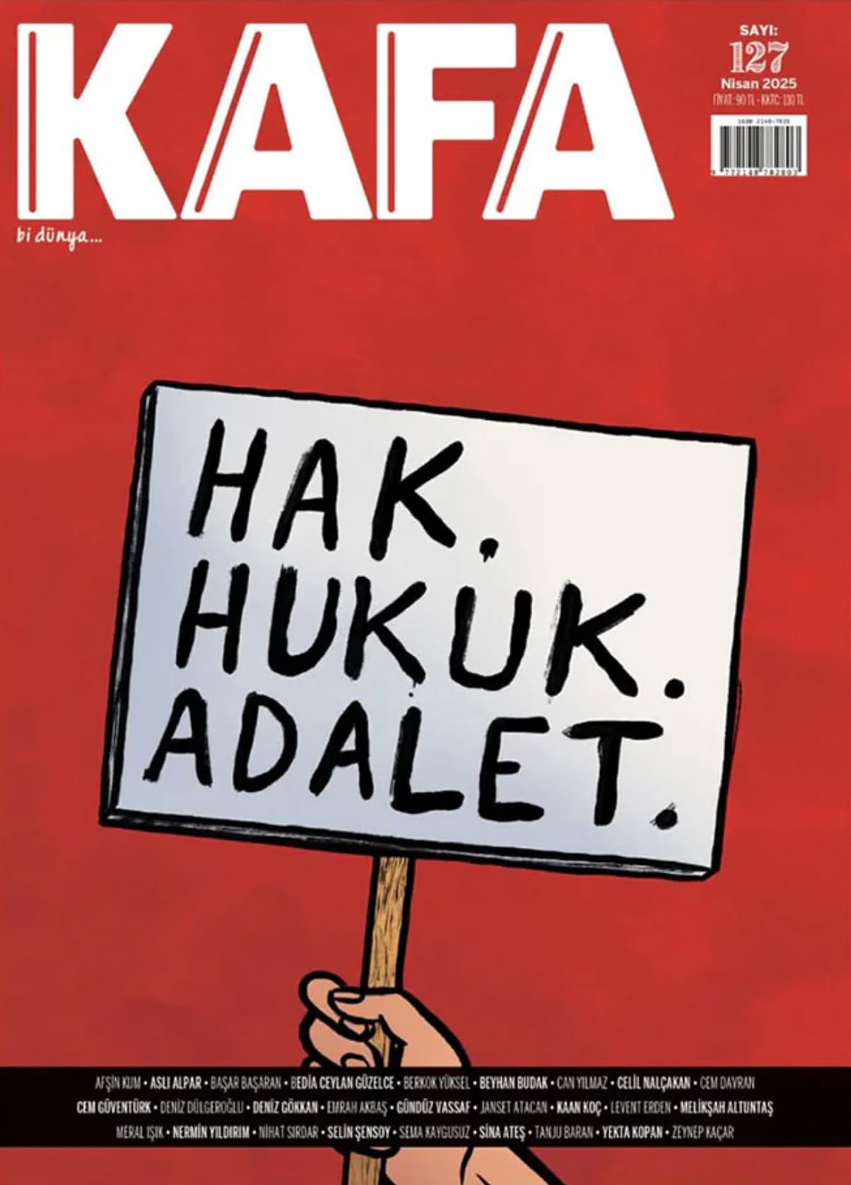 KAFA Dergisi 127. Sayı