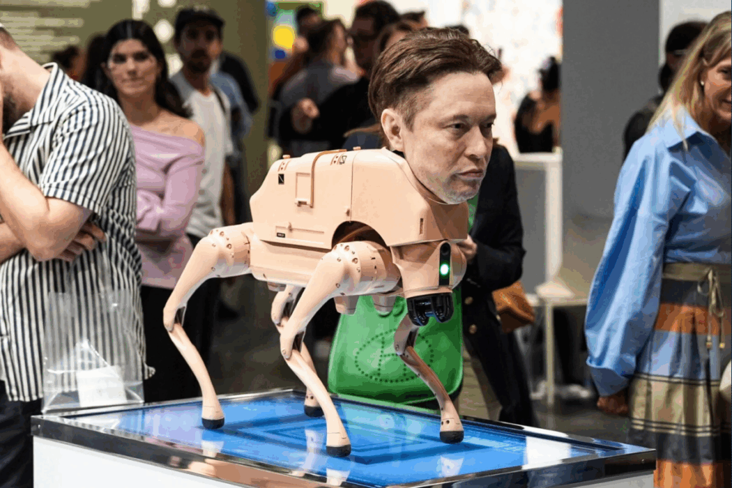 Teknoloji baronları robot köpek olursa!