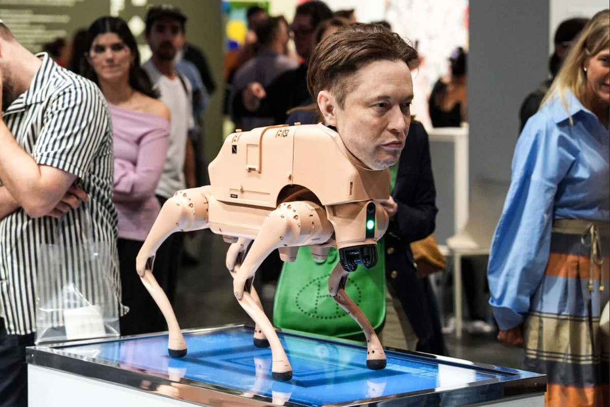 Teknoloji baronları robot köpek olursa!